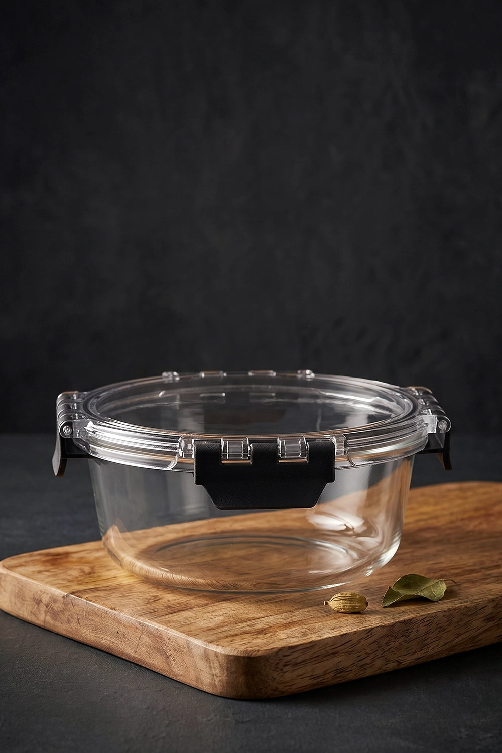 Borolock Round Glass Storage Container 620 ml