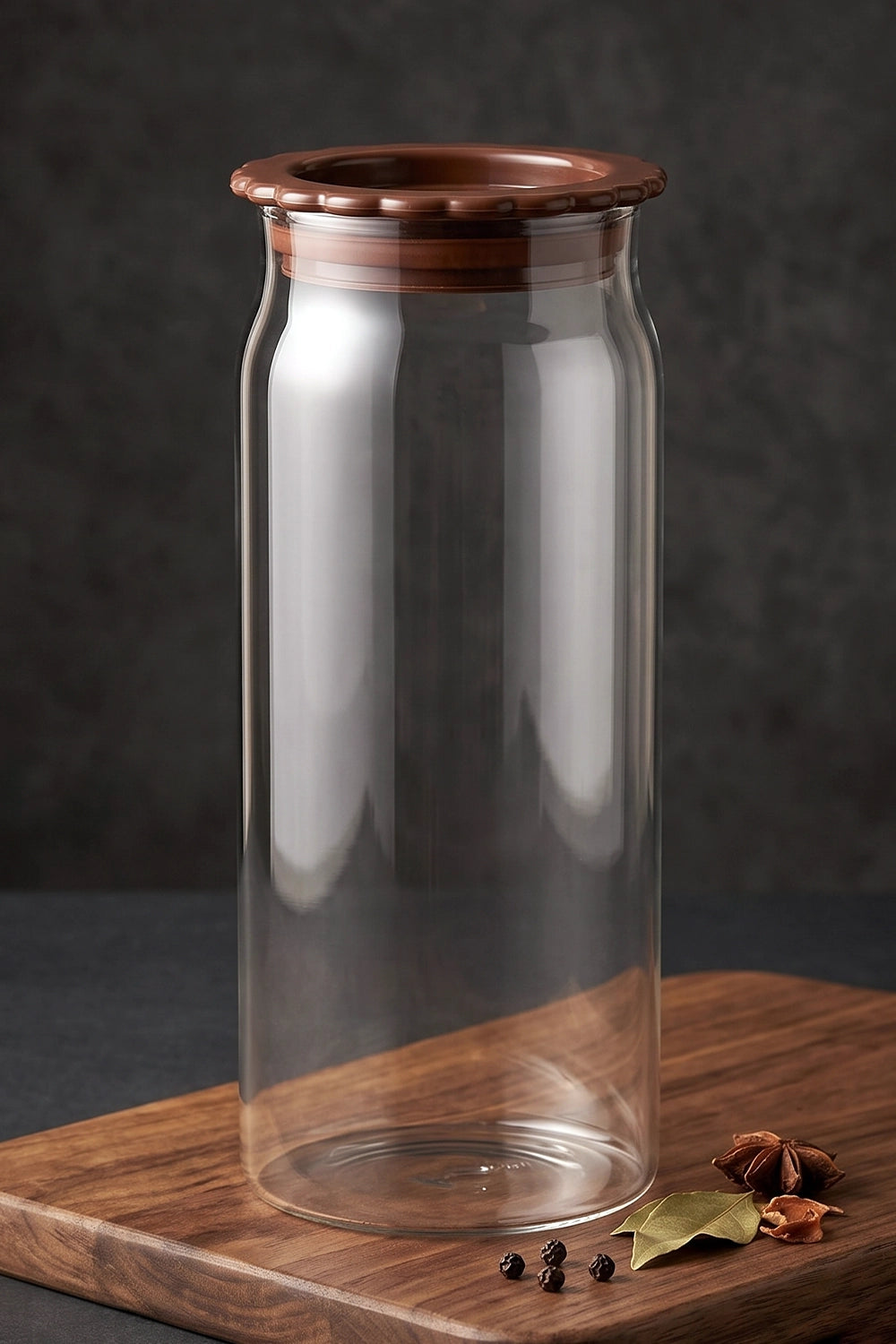 Tulip Glass Storage Jar 1200 ml